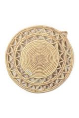 Rubus Hasır Duvar Tabağı_ 40 Cm