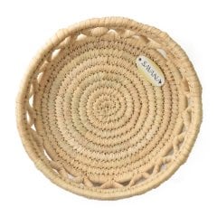 Salvia Hasır Duvar Tabağı Küçük Boy_ 20 cm